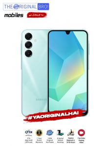 Samsung A16 - 8GB RAM - 256GB Storage - PTA Approved - 12 Months Warranty - Silver - The Original Bro Mobiles - TOB28